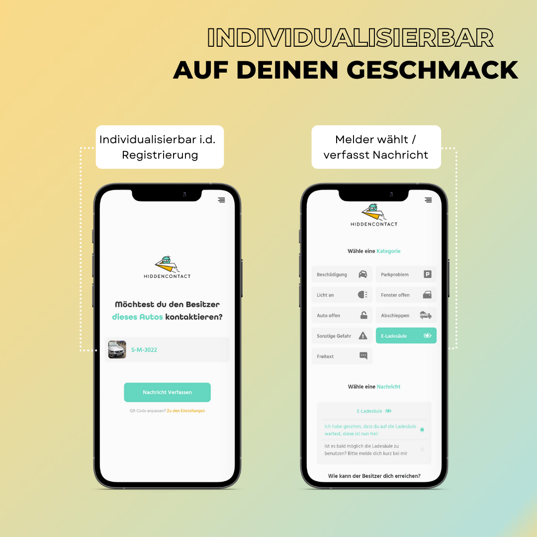 #Auto-Kontaktpunkt mit QR