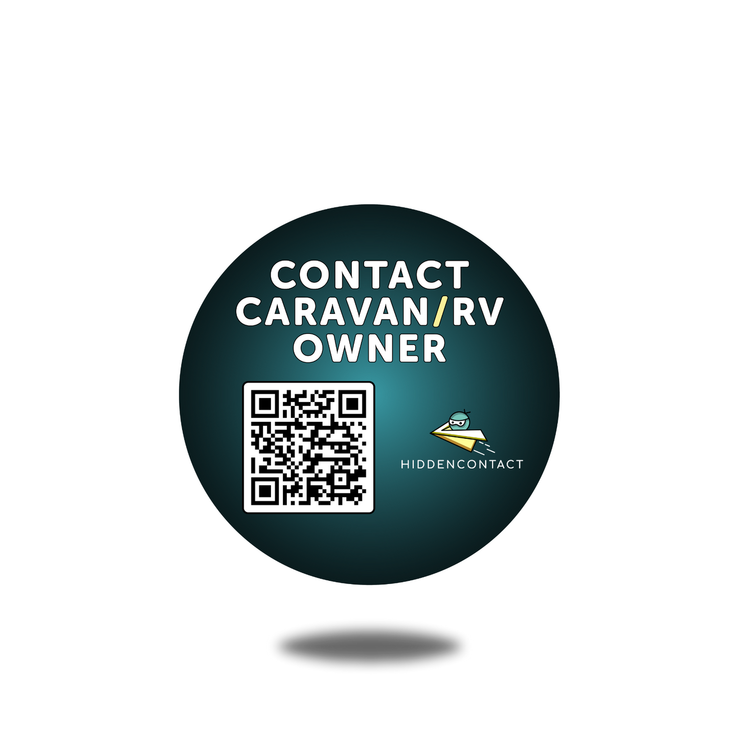 Wohnmobil Kontaktpunkt mit QR