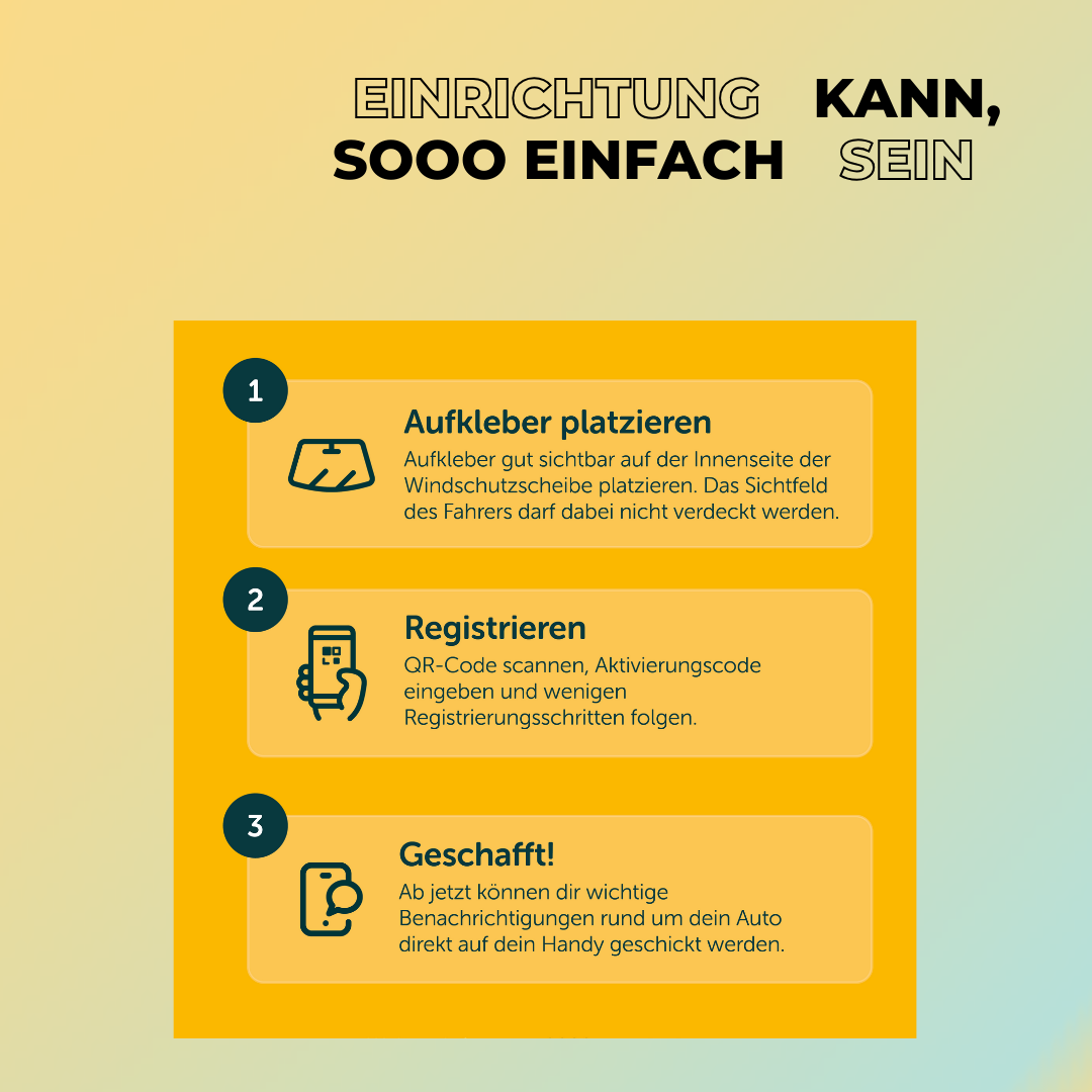 #Auto-Kontaktpunkt mit QR