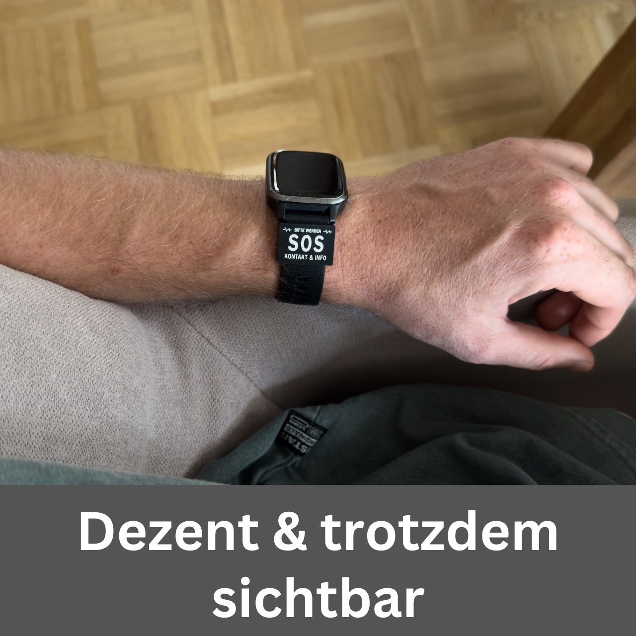 SOS Tag für Uhren & Armbänder (3er Set)