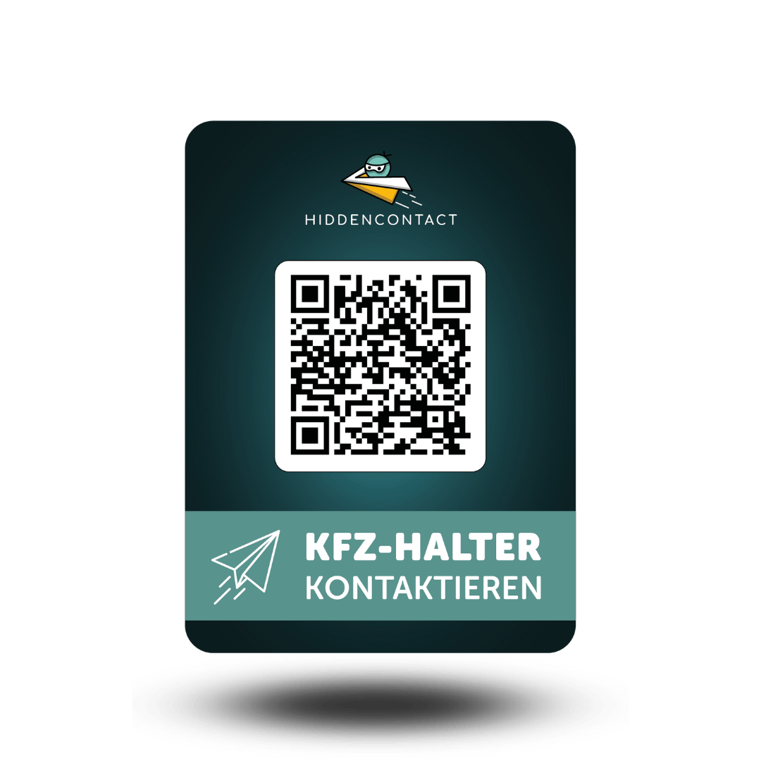 #Auto-Kontaktpunkt mit QR - hiddencontact