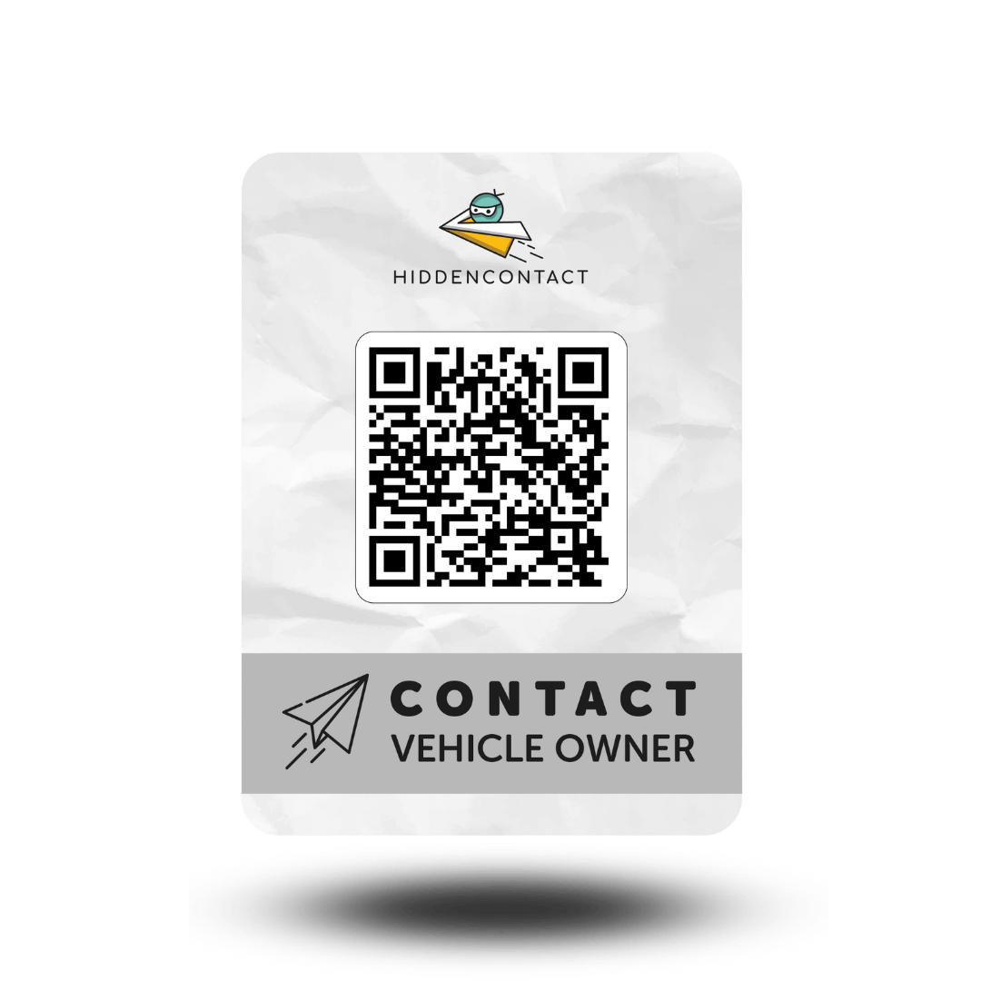 #Auto-Kontaktpunkt mit QR - hiddencontact