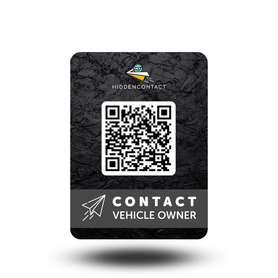 #Auto-Kontaktpunkt mit QR - hiddencontact