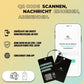 #Koffer-Tag mit QR & NFC - hiddencontact