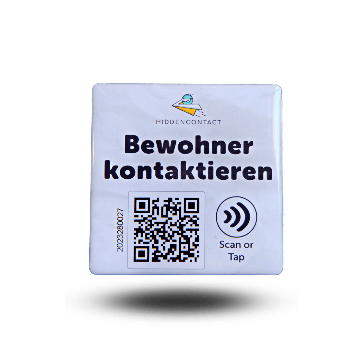 #Tür-Kontaktpunkt mit NFC und QR - hiddencontact