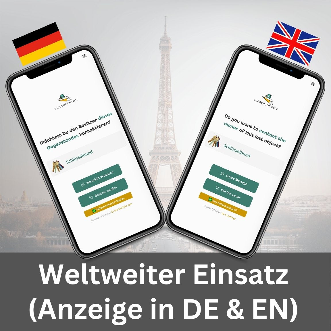 Einkaufswagenlöser mit QR