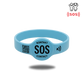 SOS Kontakt + Notfallinfo Armband für Kinder
