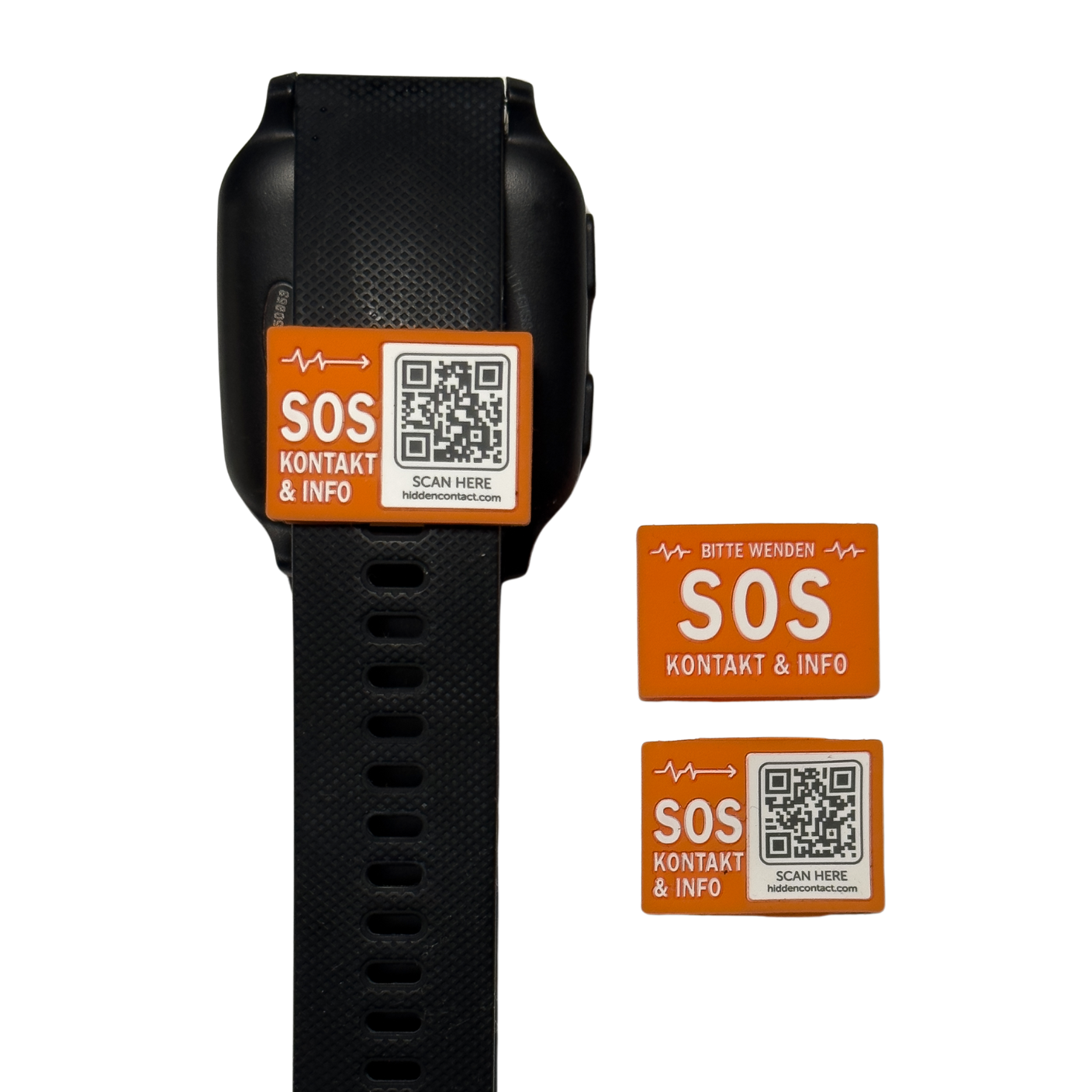 SOS Tag für Uhren & Armbänder