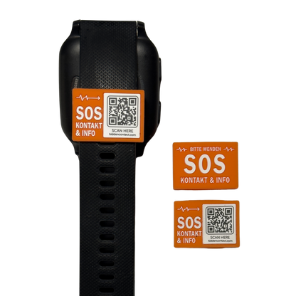 SOS Tag für Uhren & Armbänder