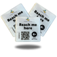 Wohnungs Kontaktpunkt mit QR (3er Set)