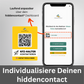 Auto-Kontaktpunkt mit QR