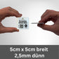 Wohnungs Kontaktpunkt mit QR (3er Set)