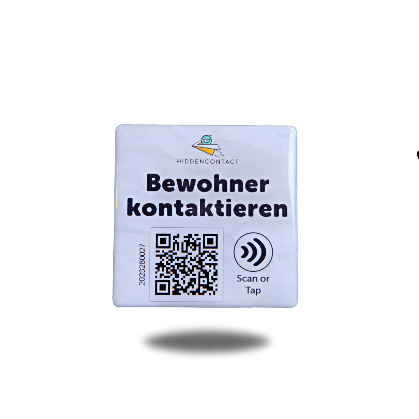 #Wohnungs - Tag mit NFC & QR - hiddencontact