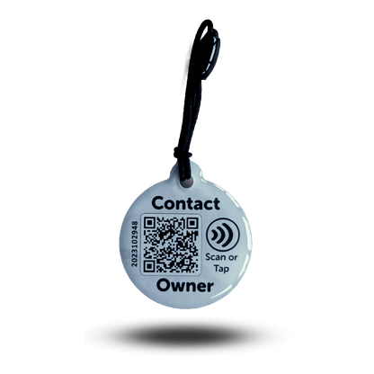 #Schlüssel-Tag mit NFC & QR - hiddencontact